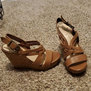 Jessica Simpson wedges